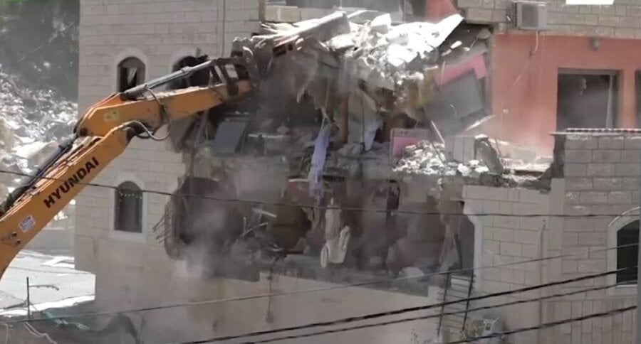 Izraelska opština srušila zgradu u vlasništvu Palestinaca u istočnom Jerusalimu