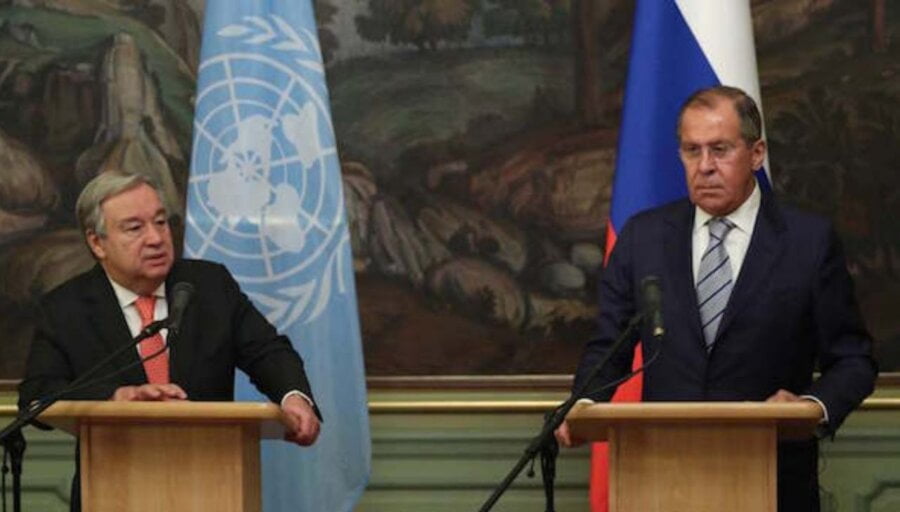 Sergej Lavrov direktno optužio Gutereša za izazivanje prehrambene krize