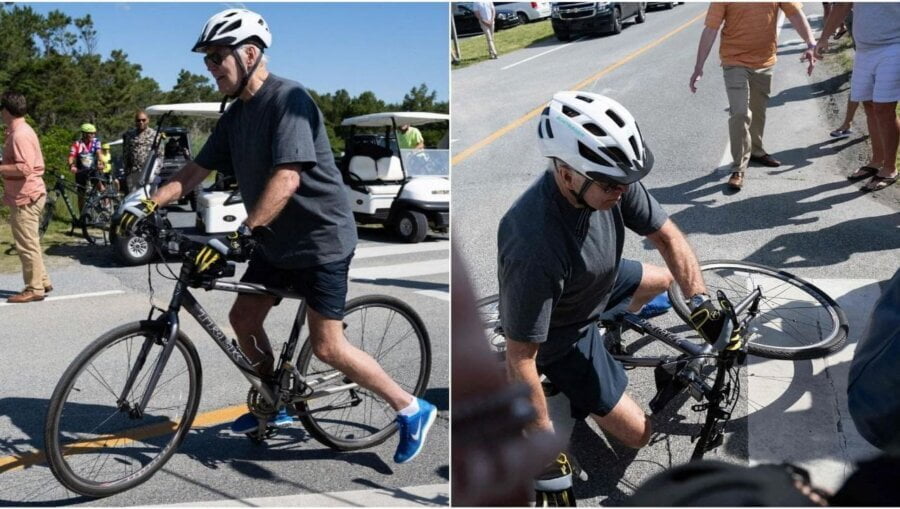 Bajden ponovo na biciklu! Ovoga puta je skinuo kaiševe sa pedala