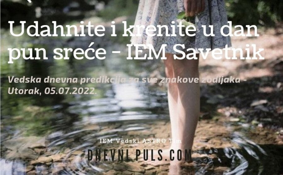 Udahnite i krenite u dan pun sreće - IEM Savetnik