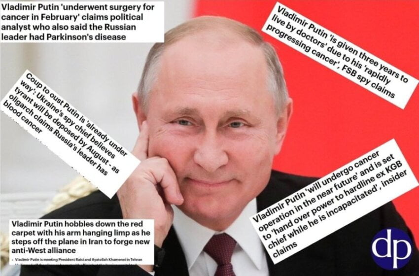 Britanja opsednuta Putinovim zdravljem - Tvrde da je Putina zamenio klon!