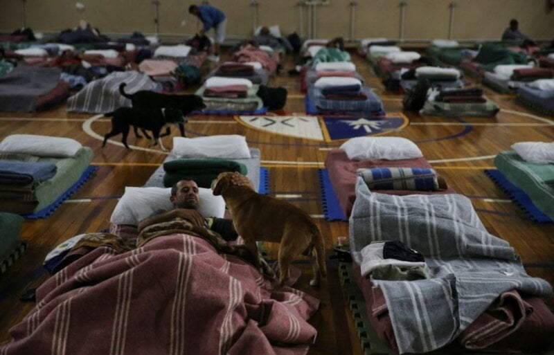 Beskućnici u brazilskom gradu sada rado odlaze u skloništa