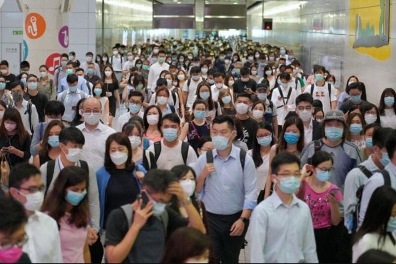 Hong Kong: Higijenski problemi kod zaštitnih maski