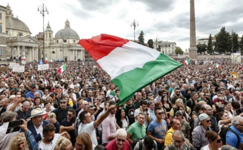 Protesti u Italiji: Demonstranti pale račune za struju uz poruku