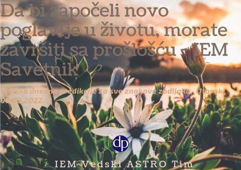 Da bi započeli novo poglavlje u životu, morate završiti sa prošlošću
