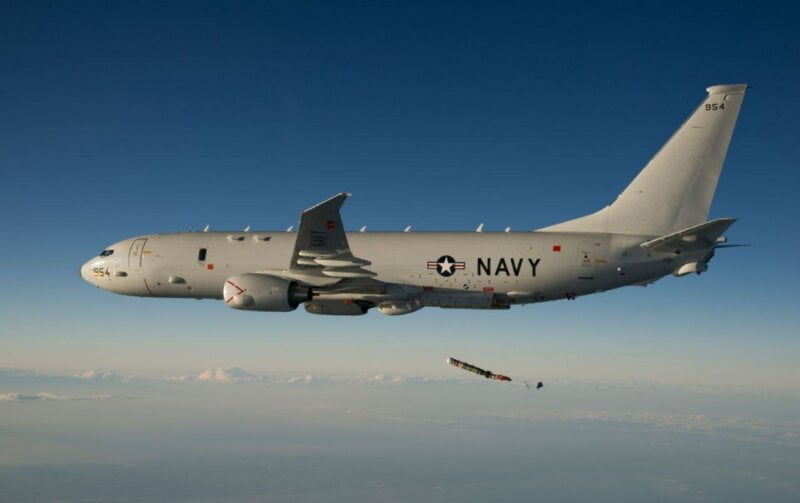 Američki izviđački avion Posejdon leteo iznad Severnog toka u momentu eksplozije