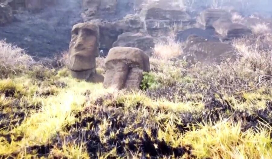 Požar na Uskršnjem ostrvu topi kamene statue koje su među najfascinantnijim misterijama na svetu
