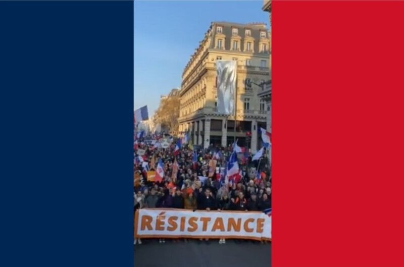 Pariz: Francuzi protestuju protiv NATO pakta i EU