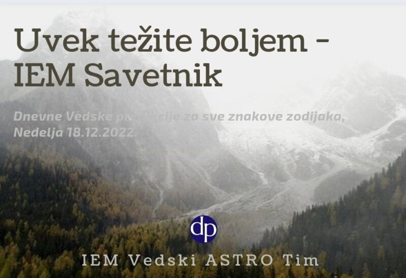 Uvek težite boljem - IEM Savetnik