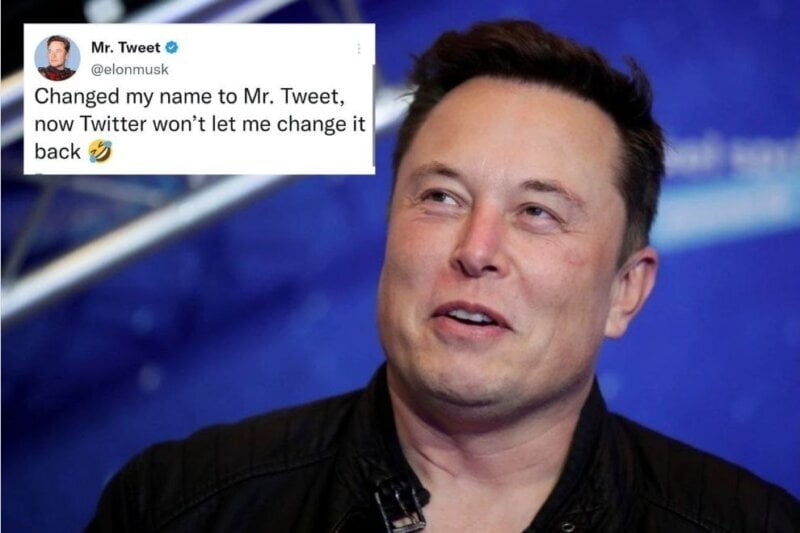 Šalio se i stavio Mr. Tweet - Ilon Mask ne može da vrati ime