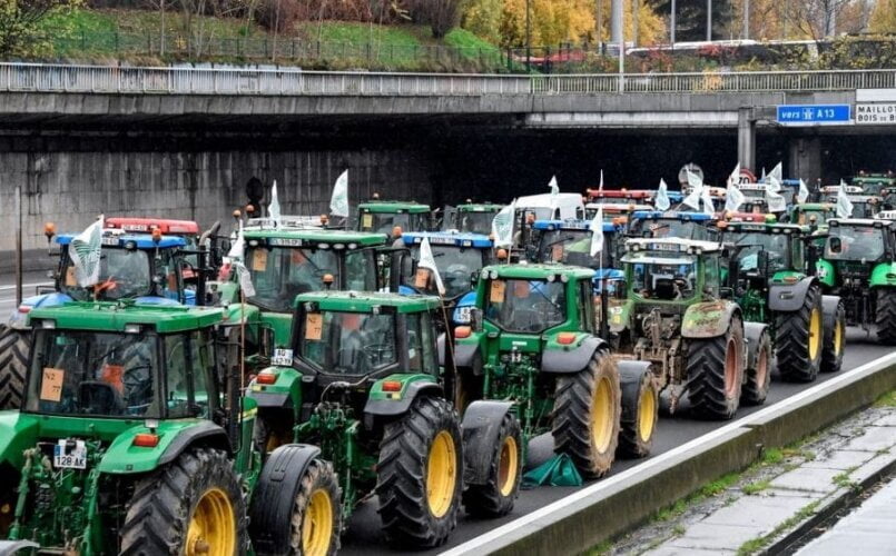 Farmeri žele da uđu traktorima u centar Haga
