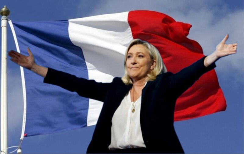 Marin Le Pen - Makronov tabor uništen