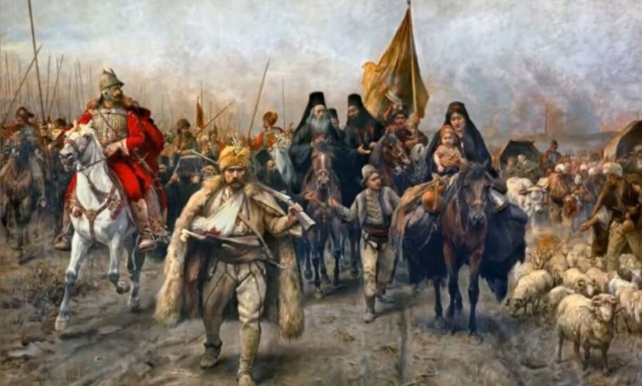 Paja Jovanović – Seobe Srba
