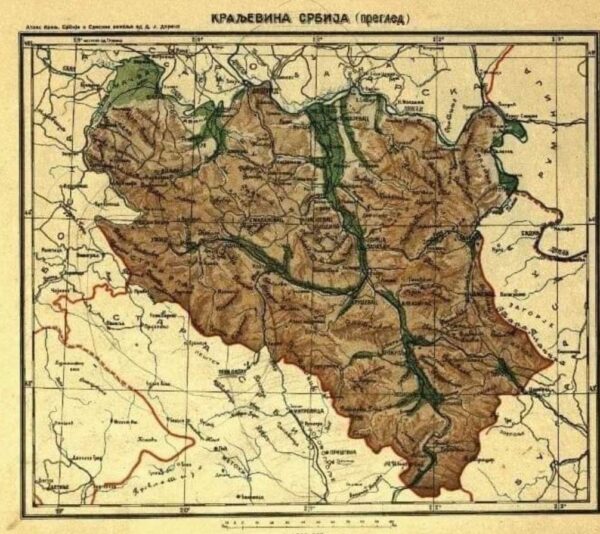 Pogledajte atlas srpskih zemalja iz 1911 - Srbija do Peloponeza